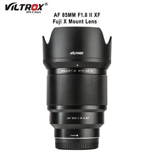 VILTROX 85mm F1.8 II STM Auto Focus Lens For Fujifilm Fuji X Camera X-T20 X-T2 - Picture 1 of 10