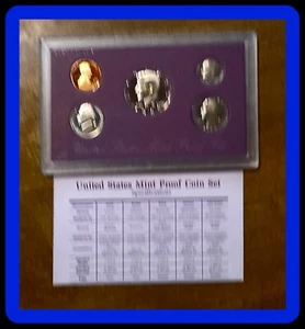 1989-S United Stat Mint Proof Set In OGP w/ Specifications Card - Picture 1 of 3