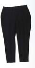 Dorothy Perkins Womens Black Polyester Dress Pants Trousers Size 14 L26 in Regul