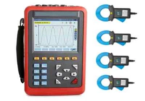 Digital Three-phase Power Parameter Tester Power Quality Tester Clamp 10A~1000A - Picture 1 of 10