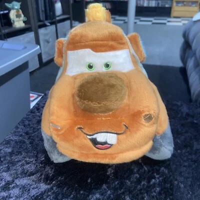 Disney Pixar Cars Tow Mater Almohada Mascotas Peluche 12x11 Foto 1 de 4