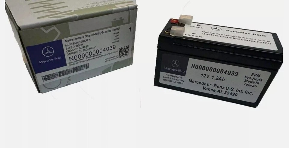 New Genuine Mercedes W164 W251 GL / ML / R - Class Auxiliary Battery 1.2AH