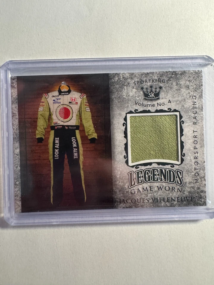K249,555 - 2023 Sportkings Volume 4 Legends Relic #LSM73 Jacques Villeneuve - Image 1 of 1