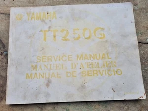 Yamaha TT250g Service Manual - Picture 1 of 8