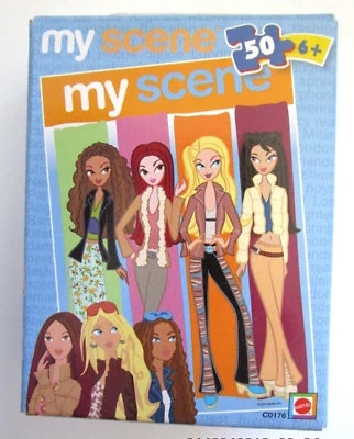 My Scene Barbie - Rompecabezas de moda - Rompecabezas de 50 piezas Juguetes Mattel de 5"x7" - 6 en adelante Foto 1 de 4
