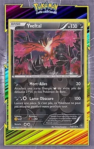 🌈Yveltal Reverse-XY11:Offensive Vapeur-65/114-Carte Pokemon Neuve Française - Foto 1 di 1