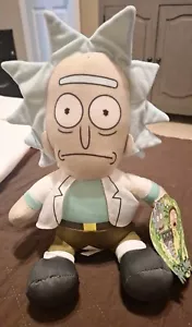 Brand New Rick and Morty RICK Plush With Tags NWT 7”-9” - Picture 1 of 5
