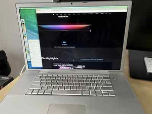 Macbook Pro 17 Zoll. High Res, Nvidia 8600 / 512 MB. Auch Graphik funktioniert! - Zdjęcie 1 z 20