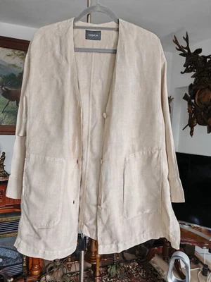 Oska damen Blazer 42 Leinen Lagenlook - Bild 1 von 4