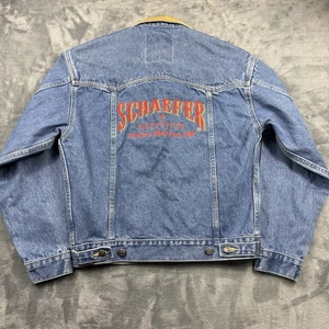 Chaqueta vaquera Schaefer Outfitter - Legend 100 % algodón - para hombre talla mediana 1982 - Imagen 1 de 8