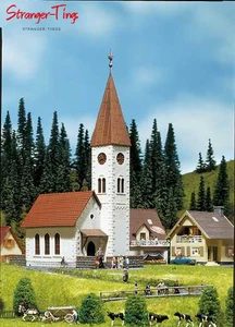 Faller Village Church Kit III1:220 Escala, Escala Z - Imagen 1 de 1