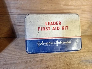 Vintage Johnson und Johnson Leader Erste Hilfe Set - Bild 1 von 14