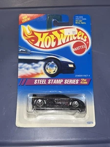 1994 Hot Wheels #287 Steel Stamp Series 2/4 Zender Fact 4 Purple Blue VTG 90s - Picture 1 of 2