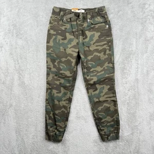 Levi's Jogger Pants Youth Boys Size 7 Camo Stretch Slim Fit Elastic Cuff NWT - Picture 1 of 9