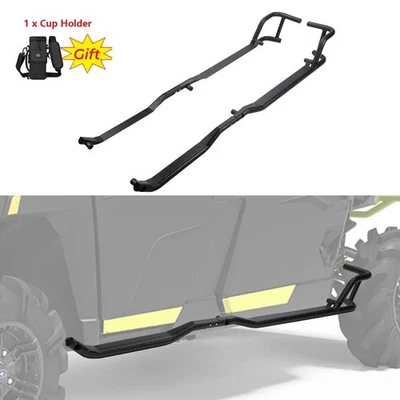 Боковые пороги силовые пороги Rock Sliders для Polaris Ranger Crew XP 1000 2019-2025 - Изображение 1 из 4