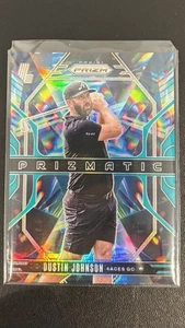 2025 Panini Prizm LIV Golf Hobby Dustin Johnson Green Prizmatic Prizm /275 - Picture 1 of 6