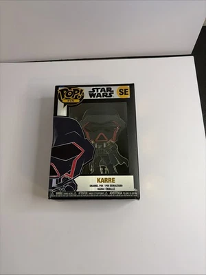 NEW STAR WARS KARRE EXCLUSIVE FUNKO ENAMEL POP PIN 2022 RARE SEALED - Image 1 of 4