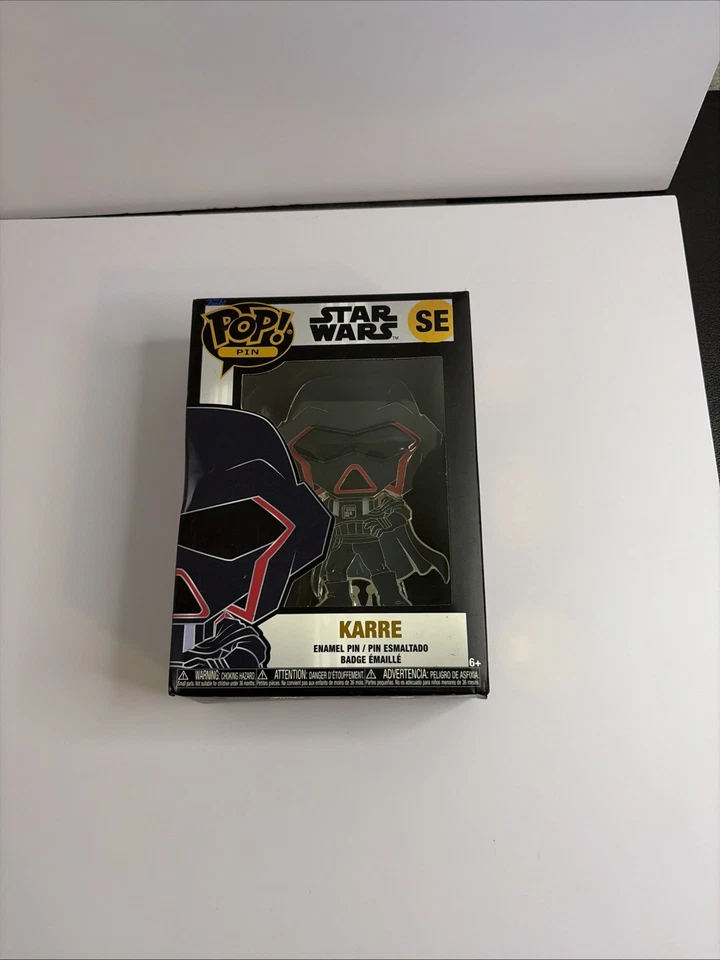 NEW STAR WARS KARRE EXCLUSIVE FUNKO ENAMEL POP PIN 2022 RARE SEALED - Image 1 of 4