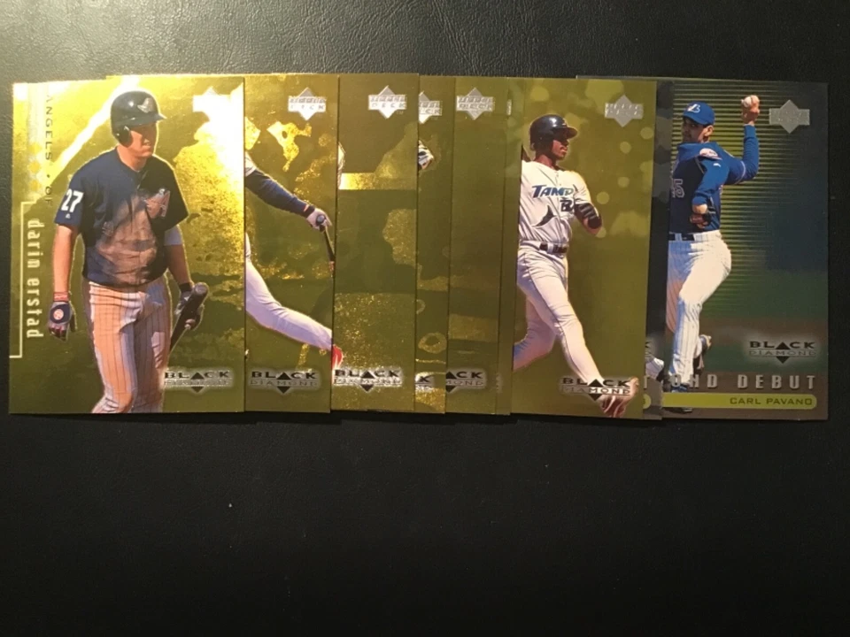 1999 BLACK DIAMOND Baseball TRIPLE GOLD PARALLEL You Choose ONE Card  - Image 1 of 1