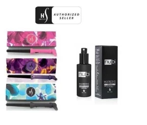 Herstyler NIB Grande 18-25mm Curling Iron + FREE Nubi Boosting Hair Serum - Picture 1 of 9
