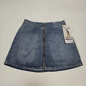 Gonna donna nuova con etichetta Rewash taglia 5 vintage reunion zip davanti denim junior nuova - Foto 1 di 12