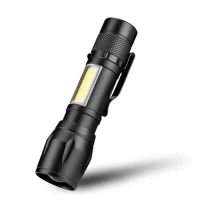 M2-TEC MINI Taschenlampe LED Cree Zoom Polizei 1000 Meter Leuchtweite inkl. Akku USB