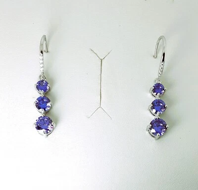 Orecchini Donna Lotus Silver LP3785-4/2 In Argento Tipo Trilogy Con Cristalli Vi - Immagine 1 di 3