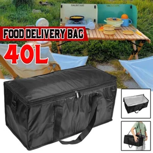 Large Pizza Takeaway Thermal Warm Cold Bag Ruck Hot Food Delivery Insulated Bags - Picture 1 of 12