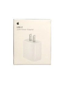 Adaptateur Secteur USB-C Apple - Adaptateur Secteur 20W Blanc - Photo 1 sur 3