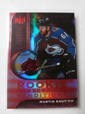 2020-2021 Upper Deck Trilogy Red Foil /799 Martin Kaut #RR-16 Rookie - Image 1 of 4