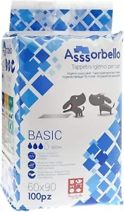 100 Tappetini igienici Traverse Assorbello 60x90 Assorbenti Animali Domestici - Foto 1 di 1