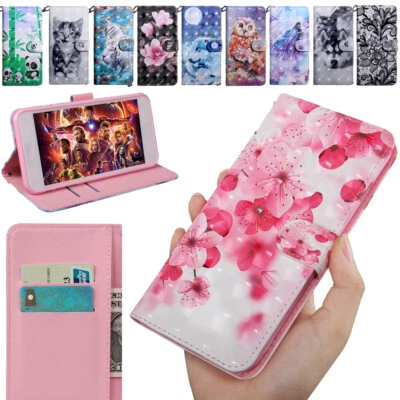 Leather Book Cover Flip Wallet Case For Samsung A21S A41 A31 A51 A71 A21 A70 A50 - Image 1 of 4