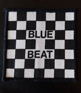 BLUE BEAT VINTAGE AUFNÄHER... 2 Ton/Trojaner - Bild 1 von 2