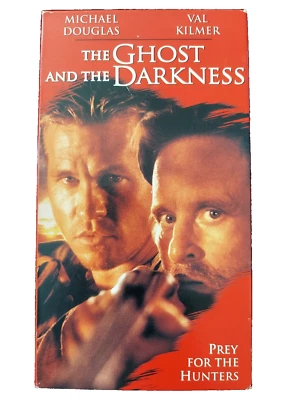 The Ghost and the Darkness 1996 VHS Movie Cassette Tape - Image 1 of 3
