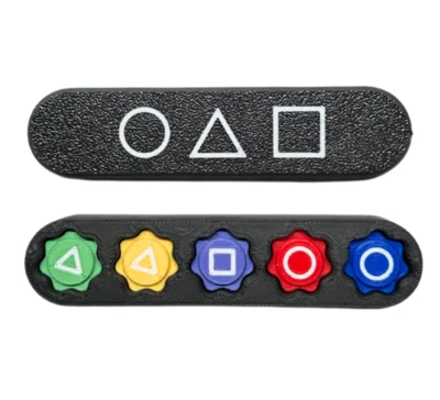 Gonggi Set mit Etui / Squid Game / Traditionelles koreanisches Mini-Spiel