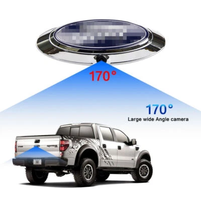 1x Chrome Emblem Logo Backup Camera for Ford F150 F250 F350 F450 F550 2004-2016 - Image 1 of 4