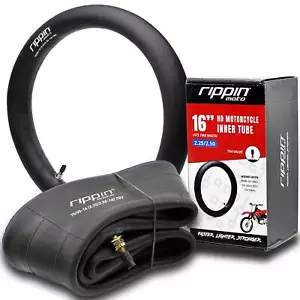 Rippin Moto70/90-16 (2.25/2.5-16) Heavy Duty 16" Inner Tube 3mm Thick - Picture 1 of 8