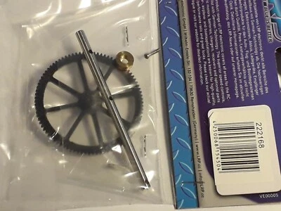 Rotorwellenset inkl. Hauptzahnrad LRP222168 LRP SpeedHornet Pro (1203-40) - Bild 1 von 3