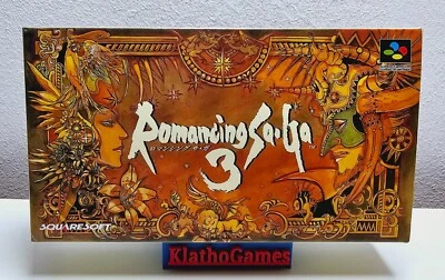 Nintendo SNES - Spiel | Romancing Saga 3 jap. | inkl. OVP  X429 - Bild 1 von 4