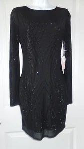 WOMEN'S, BLACK DRESS, BLACKE, MEDIUM, NEW - Picture 1 of 13