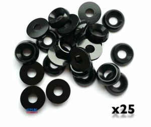 Kartpack 25 x M8 x 21 mm CSK Senkwaschmaschine SCHWARZ brandneu Kart - Bild 1 von 1