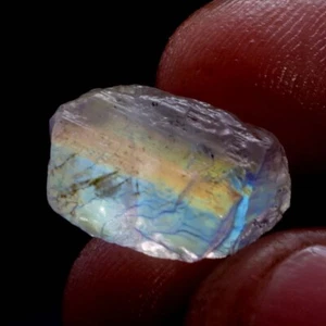 12,6 ct Madagascar africano arcobaleno flash grande pietra di luna gemme alta qualità RAD501 - Foto 1 di 9