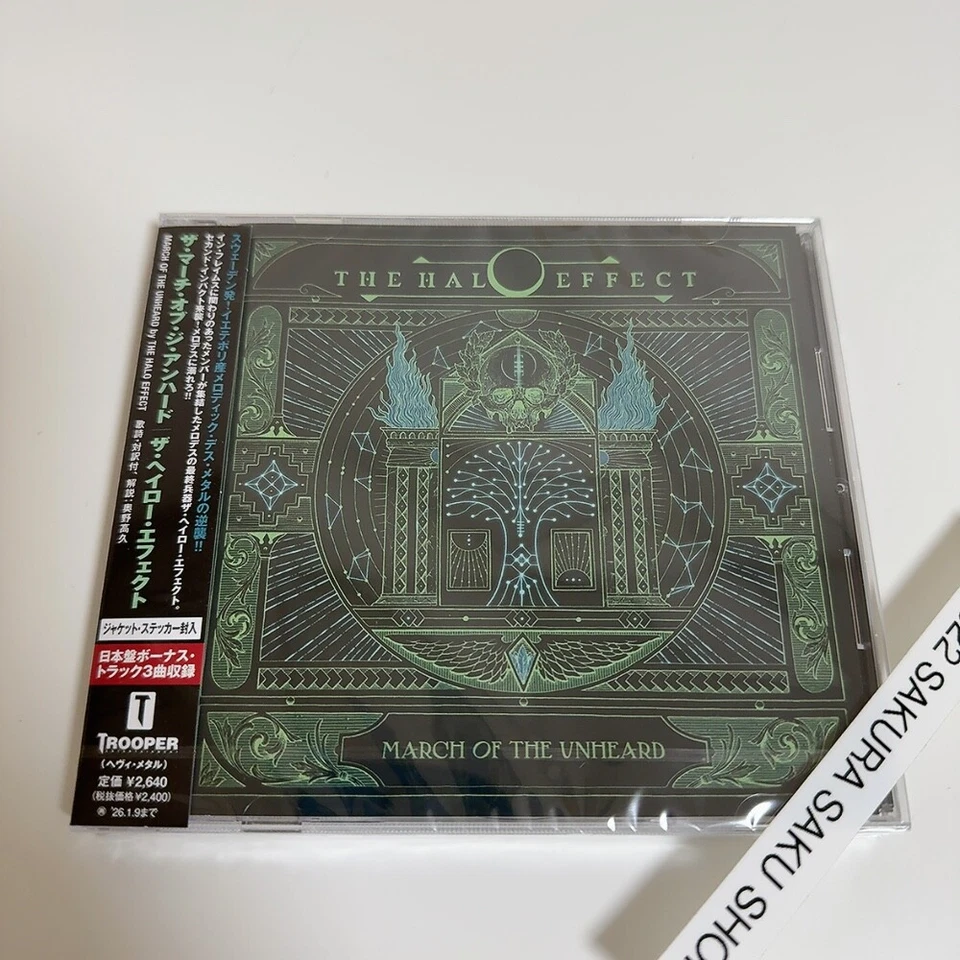 CD March Of The Unheard with Bonus Tracks Nomal Ed. The Halo Effect QATE-10148