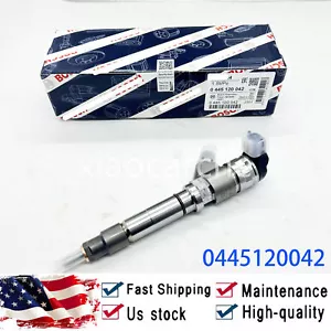 1PCS Bosch Fuel Injectors 0445120042 For Chevy GMC Duramax LBZ Hummer 6.6L 06-07 - Picture 1 of 11