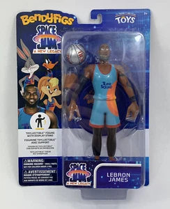 Bendyfigs Space Jam A New Legacy Lebron James Action Figure Walmart Exclusive - Picture 1 of 4