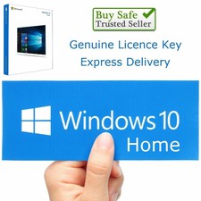 WINDOWS 10 Home 1PC 32/64 BIT GENUINE ACTIVATION KEY + Download Link
