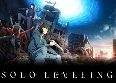 NEW SOLO LEVELING REAWAKENING ANIME POSTER PREMIUM WALL ART PRINT SIZE A5-A1 - Image 1 of 4