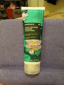 Korres Water Lily Blossom Body Butter Lotion Full Size 7.95 oz Sealed - Picture 1 of 2