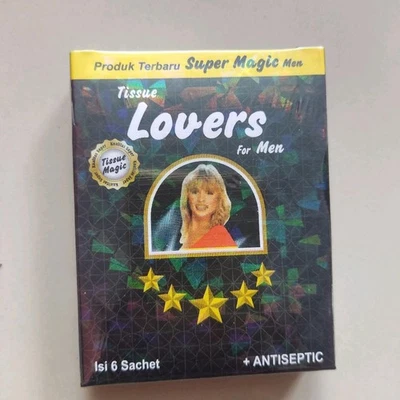 10 CAJAS Super Magic Man Tejido Antiséptico Eyaculación Retardada Más Larga - 60 sobres Foto 1 de 3