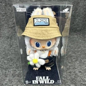 Labubu The Monsters Fall In Wild Vinyl Plüsch Anhänger Popmart NEU BOX BESCHÄDIGT - Bild 1 von 16